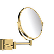 Зеркало косметическое Hansgrohe AddStoris 41791990 полированное золото