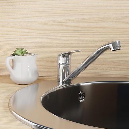 Смеситель для кухни Milardo Meal M06SB00M05 хром