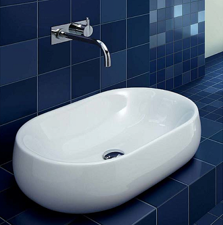 Раковина Azzurra Nuvola NUV200/AP8 bi накладная 75*40 см