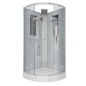 Душевая кабина Niagara Lux 7715WBK 90х90 см, белый Душевая кабина Niagara Lux 7715WBK 90х90 см, белый