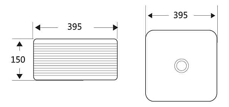 Раковина BelBagno BB1421 40 см белая