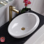 Раковина накладная BelBagno BB1396 37x58.5x14.5 белый - фото 7