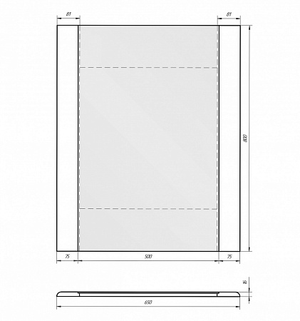 Мебель для ванной Dreja Laguna 65 белая
