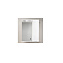Шкаф-зеркало BelBagno Marino MARINO-SPC-600/750-1A-BL-P-R 60 bianco lucido
