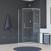 Душевой уголок RGW Hotel 350608400-21 100x100x195 матовое-сатинат/хром