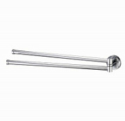 Полотенцедержатель WasserKRAFT Isen K-4031 двойной, хром