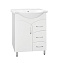Тумба под раковину Style Line Эко Стандарт 65 3 ящика, белый