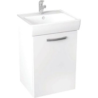 Тумба под раковину Dreja Almi 99.1502 50 белый глянец