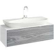 Тумба с раковиной Aqwella Genesis GEN0110MG 100 миллениум серый