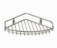 Полка WasserKRAFT Ammer K-1511 металлическая, матовый хром