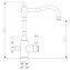 Смеситель Zorg Steel Hammer SH 812 BLACK BR для кухонной мойки/для фильтра, черный металл/бронза - фото 2
