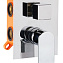 Смеситель AQG Alpha 01ALP351CR для душа, хром - фото 1