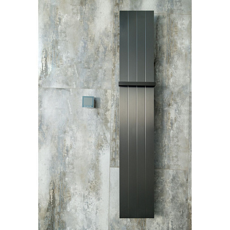 Полотенцесушитель электрический Boheme Flat 725-B 150х25 см черный