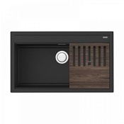 Кухонная мойка Omoikiri Kitagawa 86-LB-GB 86х51 графит
