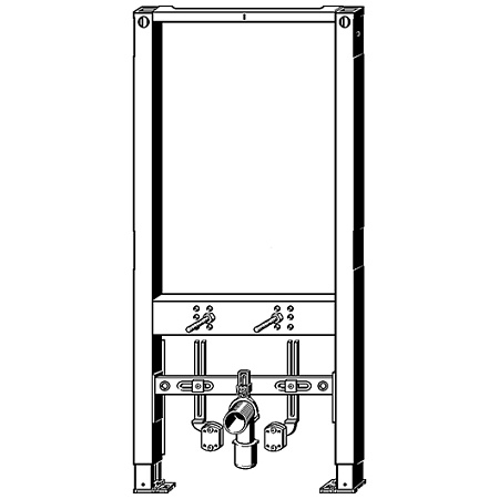Система инсталляции для биде Viega Prevista Dry 776442