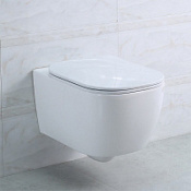 Унитаз подвесной BelBagno Genova BB1102CH белый Унитаз подвесной BelBagno Genova BB1102CH белый