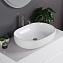 Раковина накладная BelBagno BB1084 41.5x59.5x14 белый - фото 3
