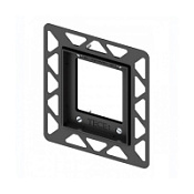 Монтажная рамка TECE 9242647  для установки стеклянных панелей TECEloop Urinal, черный