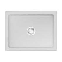 Кухонная мойка Omoikiri Mikura 61-WH 46x61x25.4 белый глянцевый