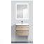 Тумба с раковиной BelBagno Kraft KRAFT-600-2C-SO-RGB 60 rovere galifax bianco - фото 7