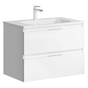 Тумба с раковиной Aqwella Accent ACC0175W 75 белый