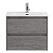 Тумба под раковину BelBagno Kraft KRAFT 39-500/390-2C-SO-CG 50 Cemento Grigio