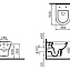 Унитаз подвесной VitrA Zentrum 5785B003-6077 с микролифтом - фото 2