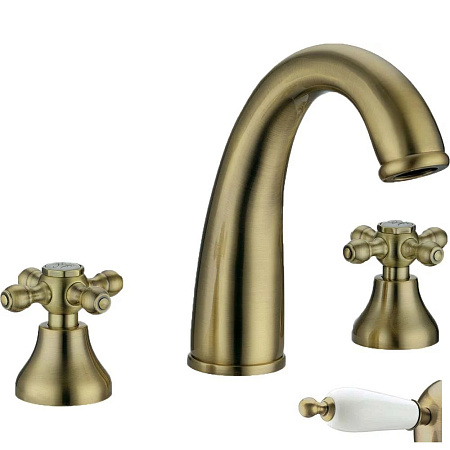 Смеситель Boheme Medici Ripresa 317-Medici Ripresa для раковины, бронза