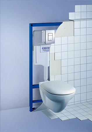 Система инсталляции для унитазов Grohe Rapid SL 38811000 3 в 1 с кнопкой смыва