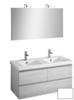 Мебель для ванной Jacob Delafon Odeon Up 120 см, 3 ящика, белый блестящий ламинат