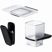 Набор аксессуаров для ванной Am.Pm Inspire 2.0 AK50B1003B черный матовый