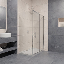 Душевой уголок RGW Passage 020814584-11 140x80x185 прозрачное/хром