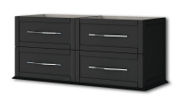 Тумба с раковиной Cezares Tiffany 54955 120 Nero grafite