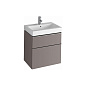 Тумба под раковину Geberit iCon 840362000 59х47 платиновый