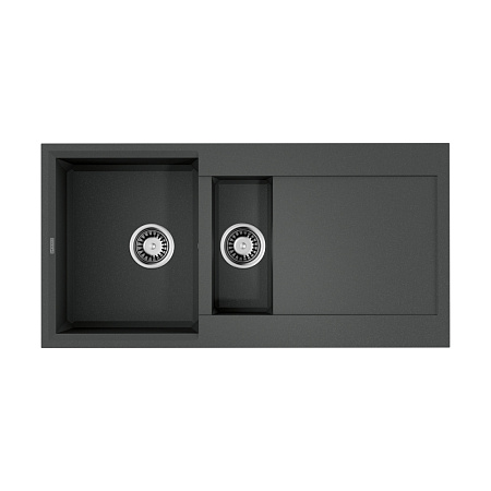 Кухонная мойка Omoikiri Sakaime 100-2-PL 50x100x20 платина