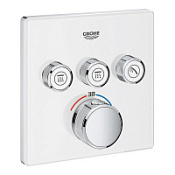 Термостат Grohe Grohtherm SmartControl 29157LS0 для ванны с душем, белая луна 