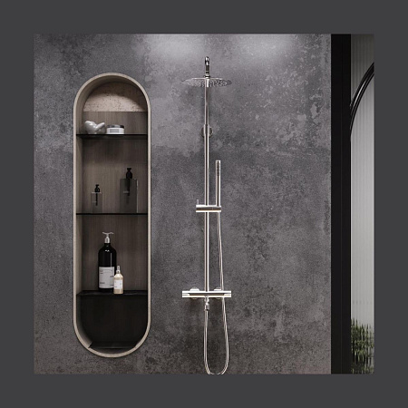 Душевая стойка Damixa Scandinavian Pure 936810000 хром