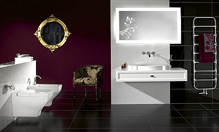 Биде подвесное Villeroy & Boch La Belle Plus 542700R1 белый альпин CeramicPlus