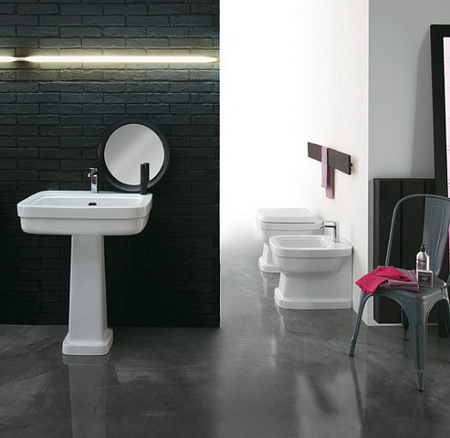 Раковина подвесная Simas Evolution EVO 12 bia 90x50x15,5 с 1 отверстием под смеситель, белый