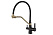 Смеситель Zorg Steel Hammer SH 903-6 BLACK BR для кухонной мойки/для фильтра, черный металл/бронза
