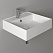 Раковина подвесная Simas Agile AG 51 bia matt 51x46x13 с 1 отверстием под смеситель, белый матовый
