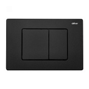 Кнопка смыва ABBER AC0120MB черный матовый