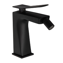 Смеситель IB Rubinetterie Wave WA220NP для биде, черный матовый Смеситель IB Rubinetterie Wave WA220NP для биде, черный матовый