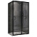 Душевой уголок ABBER Schwarzer Diamant AG30100B5-S70B5 100x70x190 прозрачное/черный