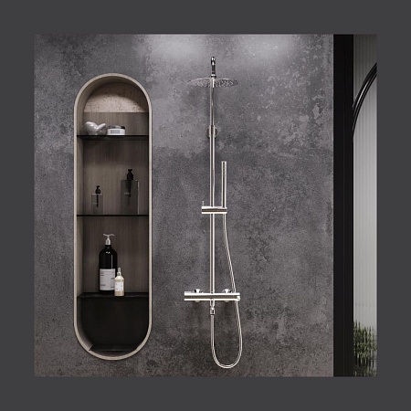 Душевая стойка Damixa Scandinavian Pure 936740000 хром