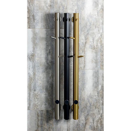 Полотенцесушитель электрический Boheme Uno Oak 724-B 150х20 черный