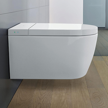 Унитаз подвесной Duravit ME by Starck 2510092000 с сиденьем SensoWash Starck f Plus 612000012000320
