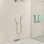 Шланговое подключение Hansgrohe Fixfit Square 26455000 хром - фото 4