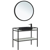 Мебель для ванной Allen Brau Liberty 1.33004.BB 90 черный браш