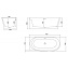 Акриловая ванна BelBagno BB410-1700-780-L 170x78 белый - фото 3